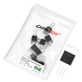 Chanzon L7824CV TO-220 Three Terminal Positive Voltage Regulator Transistor for Stable Current Control (Pack of 10pcs)