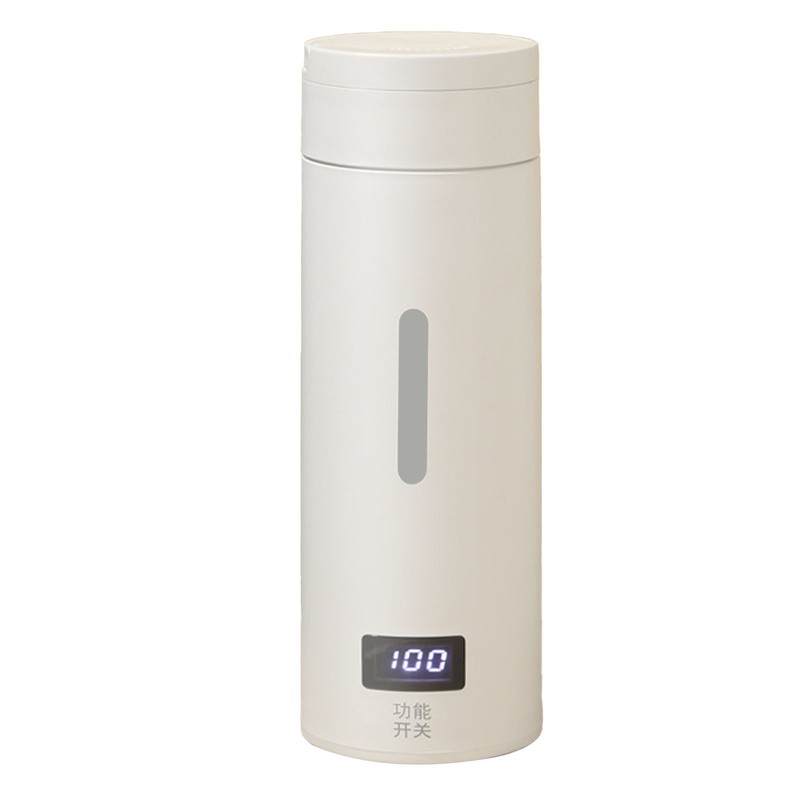 500ml Portable Electric Kettle 304 Steel Thermal Insulation Travel Electric
