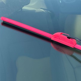 OEM QUALITY 24" + 19" PARRATI Premium All-Season Rose Red Windshield Wiper Blades (Set of 2)