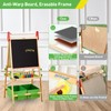 FUNLIO Anti-Warping Kids Art Easel, 3 Height Adjustable for Kids