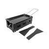 Cosy & Trendy 2 Person Stainless Steel Rectangular Raclette Tool