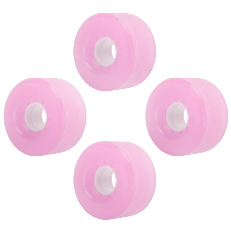 PUENTE 4pcs 70x42mm Skateboard Wheels 80A Longboard Cruiser Wheels Replacement