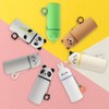 MHwan Pencil Case with Cute Soft Handles, Spotted Cat, Fashion