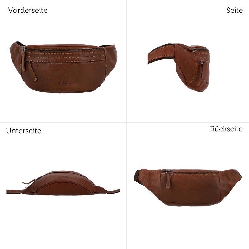 Gusti Spencer Women's and Men's Leather Waist Bag Bum Bag