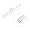 MECCANIXITY Acrylic Pipe Clear Rigid Round Tube 4pcs 10mm(3/8") ID