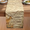 VIV CHERBL Fall Table Runner with Deer Motifs & Rustic