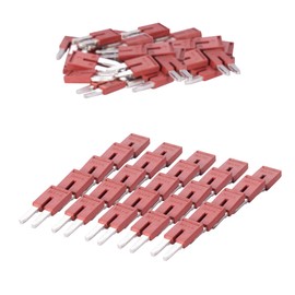 SIPUN UFB FBS DIN Rail Terminal Block Press-Fit Jumper 2 Pole Plug-in Bridge Two Pole for 2.5mm Terminal Block 100 Pcs