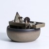 Ceramic Tabletop Fountain for Indoor Home Decoration Table Desk Office