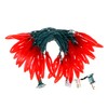 JinBest 35 LED Red Chili Pepper Lights, Commercial Grade Home