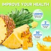 Potassium Citrate Gummies, High Potassium Supplement Gummies 1200mg Support Leg