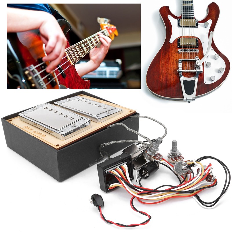 Humbucker Pickup Active Electronic Circuit Battery Box Set for GIBSON/LP