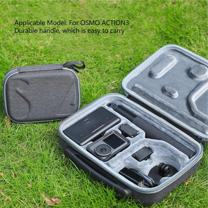 Action Camera Carrying Case Handbag Fabric Velvet Action Camera Storage