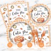 Tcoyodw Cutie Pie Baby Shower Tableware Set 96 Pcs Disposable