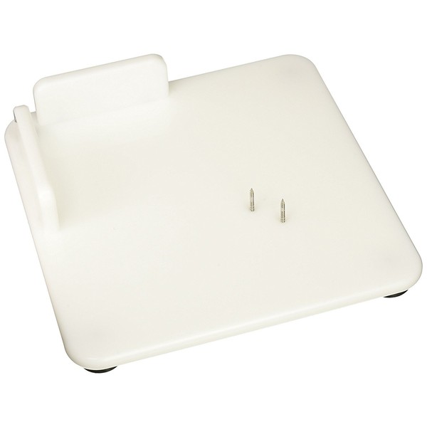 Sammons Preston Hi-D Paring Board, Single Handed Cutting Board with Aluminum Nails for Peeling and Slicing, Suction Feet for Sticking to Counter, and Corner Guards Prevent Food Sliding, 8-1/2" Square
