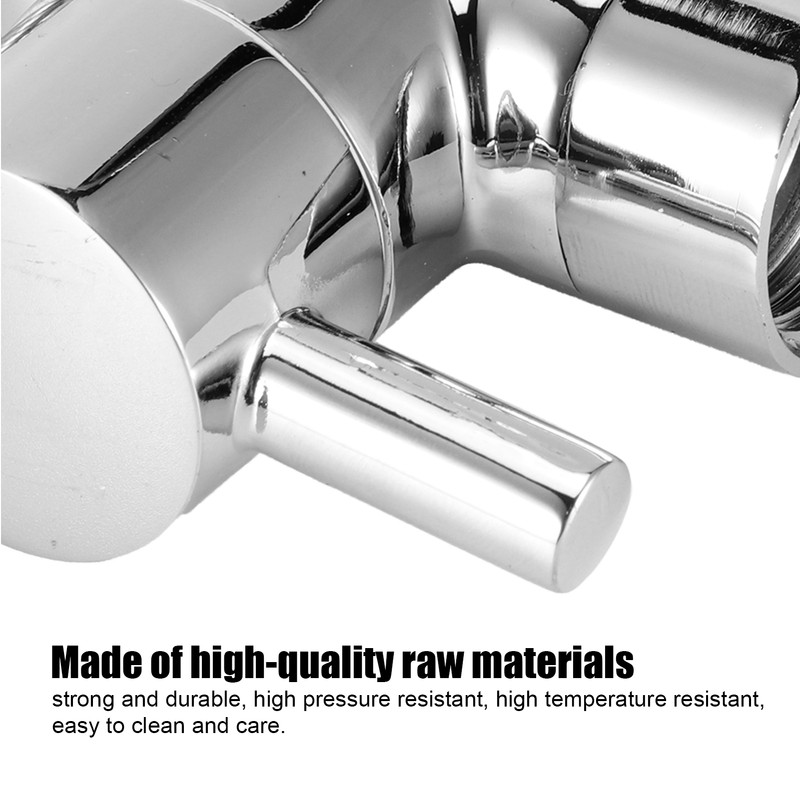 3Way Faucet Diverter Valve Bathroom Shower Parts for Handheld Showerhead