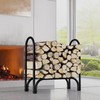 Fire Beauty Firewood Rack Log Holder,Log Storage Holder,Storage Rack,Firewood Stacker