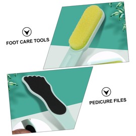FOMIYES 10pcs Pedicure Tool Set Trimmer Pedicure Files Foot Nail Files Foot Rubbing Boards Hand Strainer Foot Planer Foot Care Kit Pedicure Kit Pedicure Tools for Feet Pedicure File Kit Pp