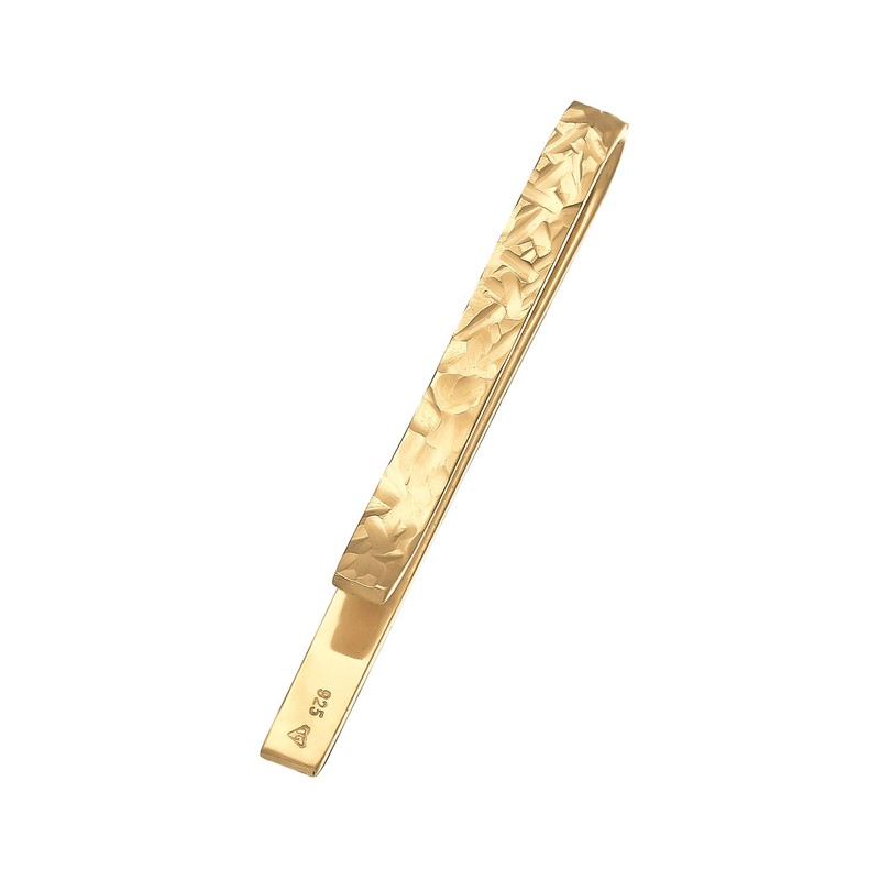 Kuzzoi Men's Textured Tie Clip (3.5 mm) for Normal Ties,