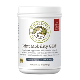 Wholistic Pet Organics Canine Complete Plus Joint Mobility with Green Lipped Mussel Supplement, 1 lb
