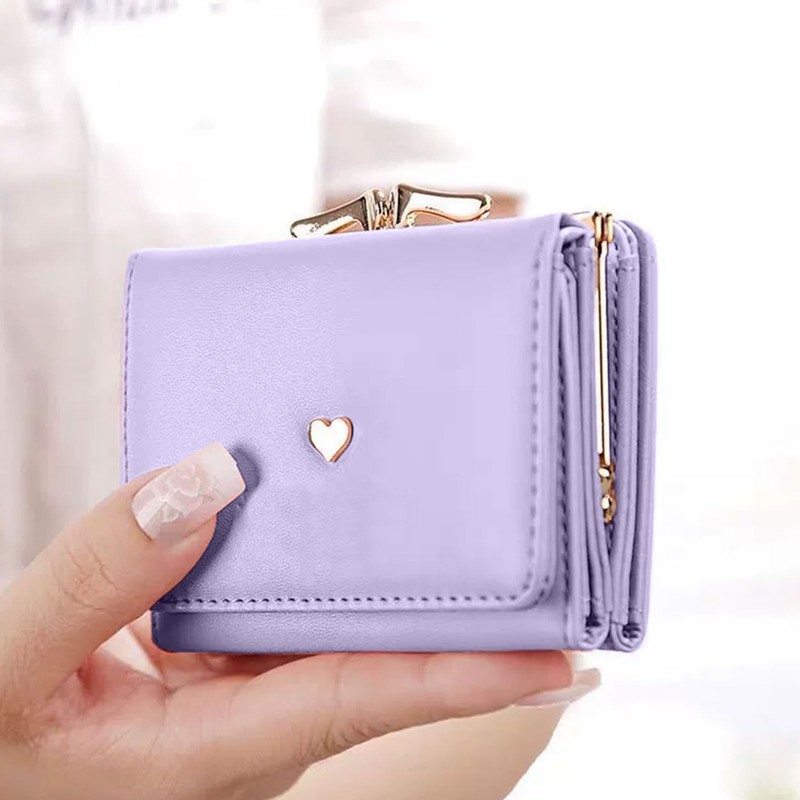 Joyesplay Women's Mini Wallet, Trifold Wallet, Compact, Coin Purse, Cute,