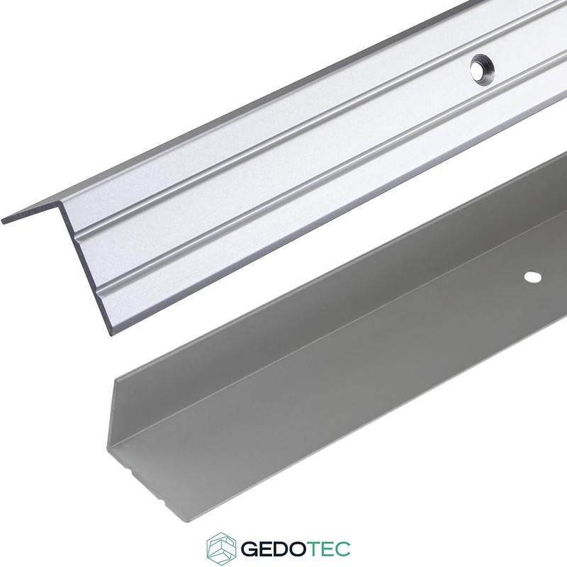 Gedotec Stair Profile Aluminium Step Edge Profile Aluminium Angle Profile