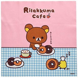 Rilakkuma Cleaning Cloth, Ultra Fine Fiber, 7.7 x 7.7 inches (19.5 x 19.5 cm)