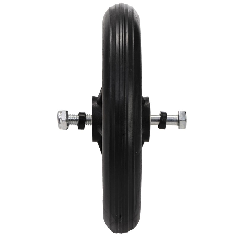 Covzoe 4 Pack Wheel Replacement, 6 Inch Anti-Slip Solid Caster