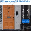 Wired Video Intercom System, 7 Inch Monitor and Aluminum Alloy