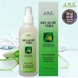 JNC Aloe Vera Centella Freshener 180ml / Skin Toner for Oily Skin / 제이엔씨 JNC 알로에베라 센텔라 후레쉬너 180ml스킨 토너 지성피부용