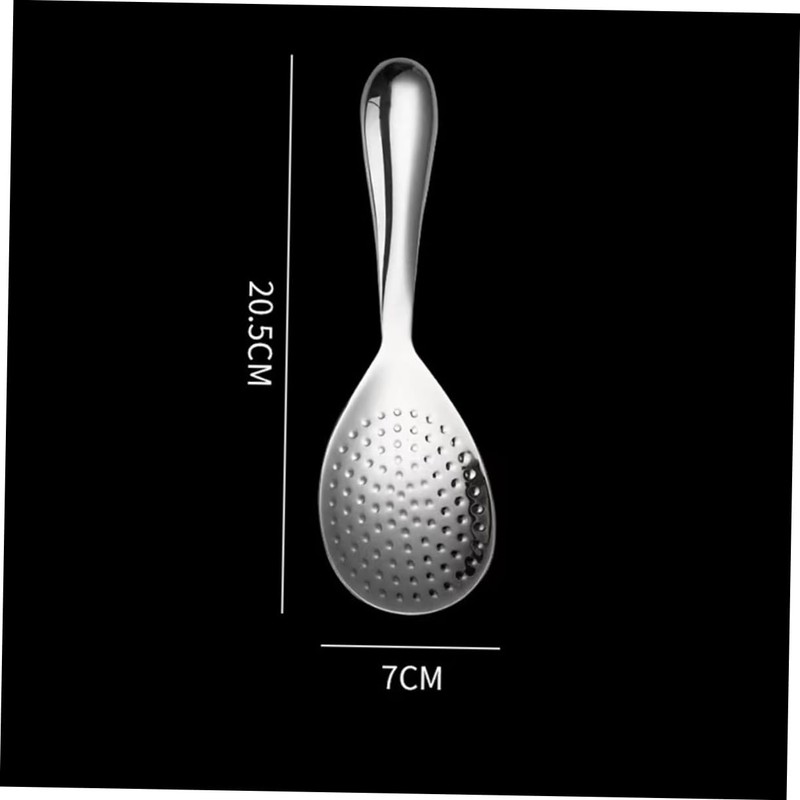 Alipis 2pcs Non-Stick Rice Spoon Paddle Thickened Metal Chinese Spoons
