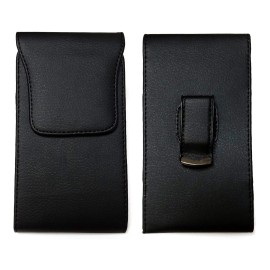 For LG Leon C40 Risio Tribute 2 Power Destiny Sunset Duo Vertical Belt Clip Holster Leather Pouch Case for LG Leon C40 Risio Tribute 2