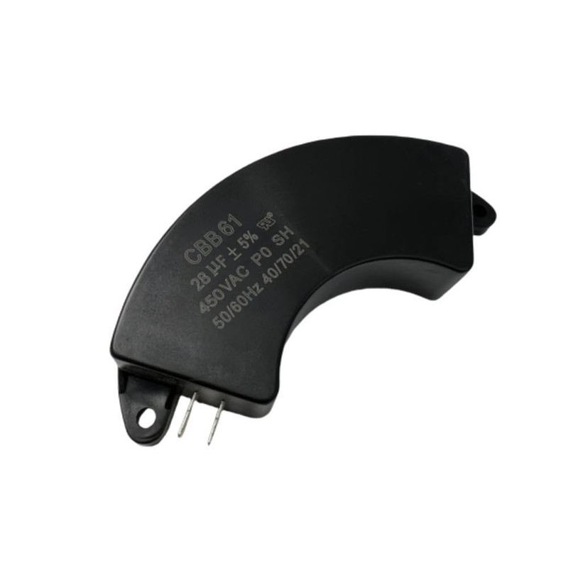 New Half-Moon CBB61 28μf 450VAC 50/60 Hz 5-7KW Generator Capacitor