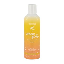 URBAN CURLS Shampoo Natural para Niñas Cabello Rizado 240 ml – Sin Sulfatos, Parabenos ni Siliconas – Con Aceite de Coco e Ingredientes Naturales – Hidratante y Definición de Rizos