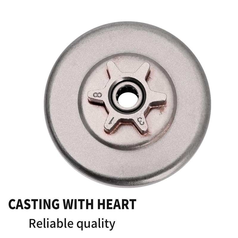 CADUFUELLY 3/8 Poulan Pro P3314 PP4218A Craftsman Chainsaw Sprocket Clutch