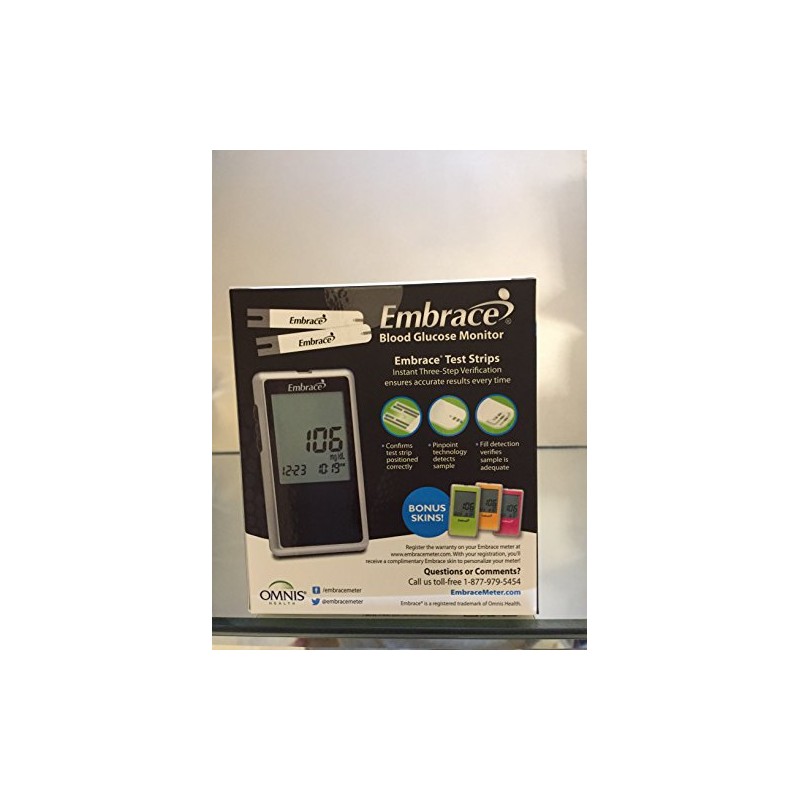 Embrace Omnis Blood Glucose Monitoring System 1 ea