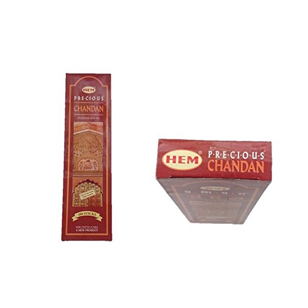 HEM Incense: Precious Chandan 100 Sticks / Chandan Economy /