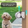 X-TECOKIT Secure Holder for Retractable Dog Leash,Stainless Steel Wall Hook,Heavy