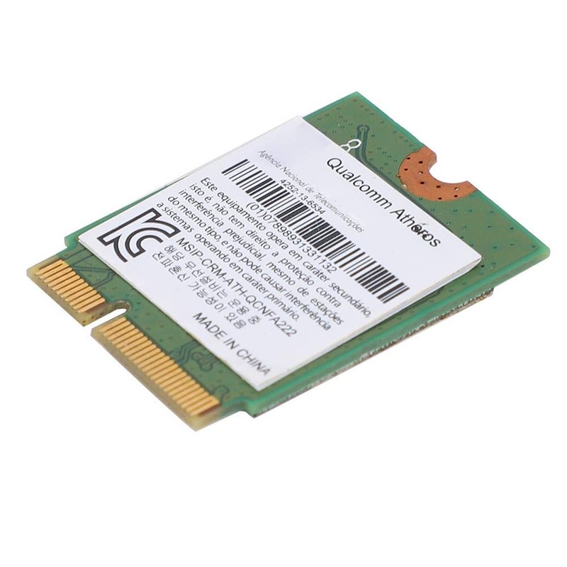 ASHATA Qualcomm Atheros WiFi Card Dual Band 802.11abgn with Bluetooth