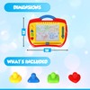 Playkidz Magnetic Drawing Board Toy for Kids, Large Color Doodle