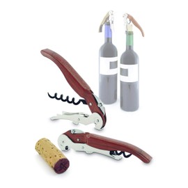 Pulltex Clickcut Wood Effect Corkscrew