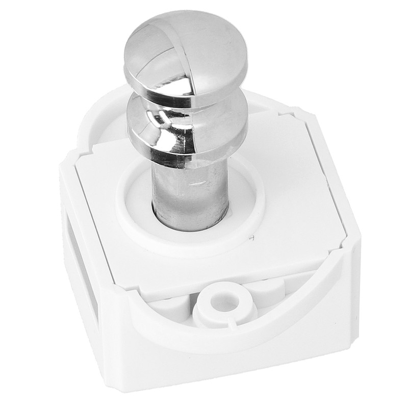 Push Button Catch RV Cabinet Latch Knob Keyless ABS for
