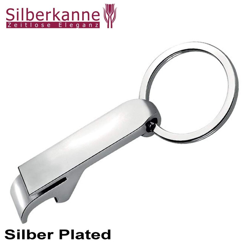 SILBERKANNE Key Ring with Bottle Opener 9 x 3.5 cm