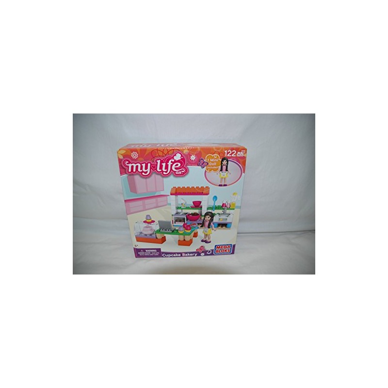 My Life As Cupcake Bakery Mega Blocks Building Set