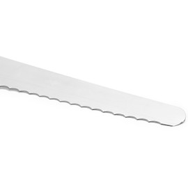 Bambüsi Bread Knife - 10-Inch Serrated Stainless Steel Blade, Ergonomic Non-Slip Handle for Safe, Precise Cuts; Professional Grade for Precision Cutting of Homemade Bread, Bagels, Cakes, and More