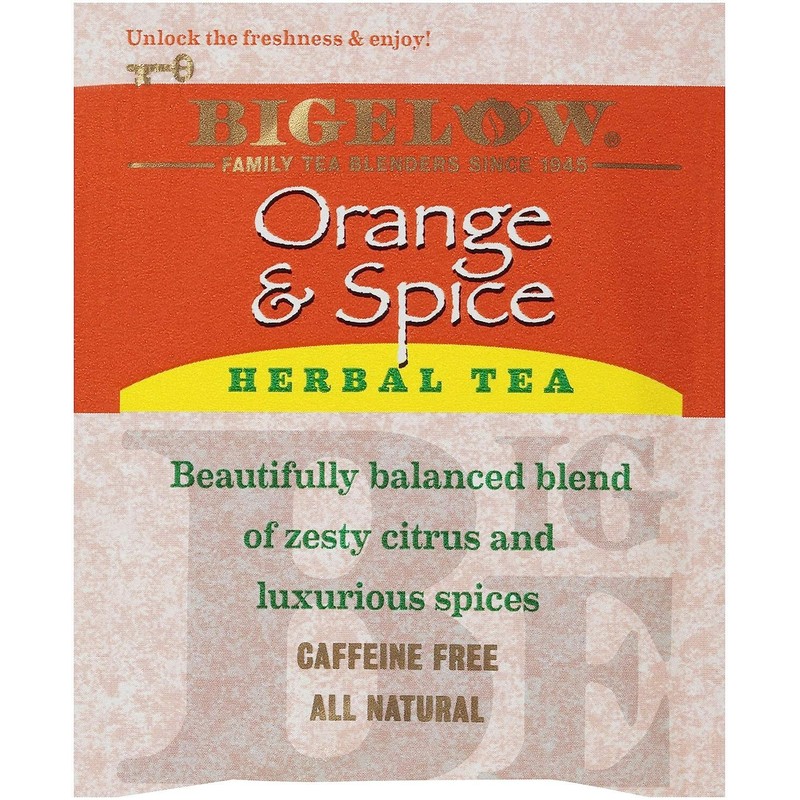 Bigelow Orange & Spice Herbal Tea - 20 tea bags