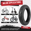 Mtilieosa 14x2.50 Ebike Tire,64-254 Tubeless Tire with PVR50 Angled Valve