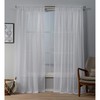 Exclusive Home Curtains - EH8388-01 2-84R Itaji Panel Pair, 54x84,
