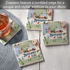 Thirstystone Kentucky Attractions 4 Pack Tumbled Tile Stone Coasters with