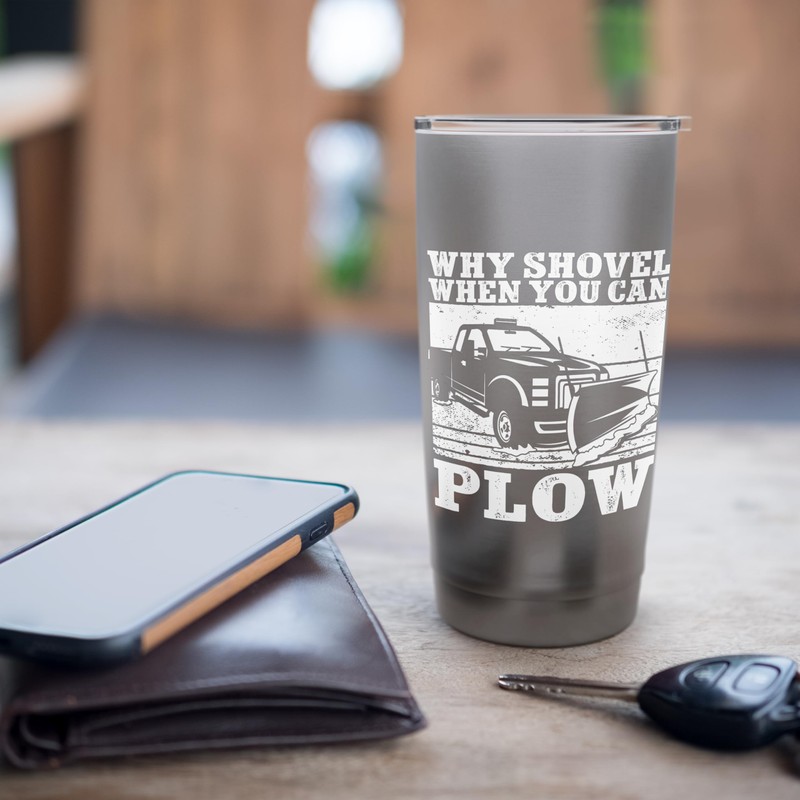 Why Shovel When You Can Plow Snow Plow Driver Operator