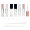 COSIDEA 24 pcs Empty 5ml big brush lip gloss tube